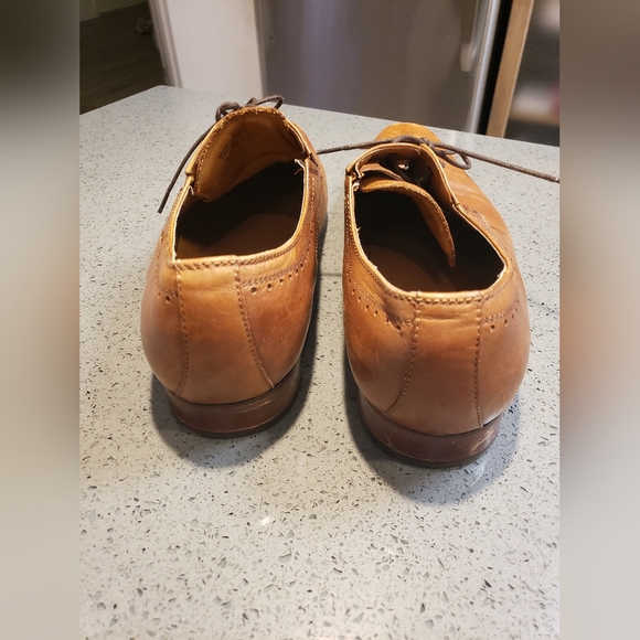 zara brown sheer dress Aldo Oxford Brown Leather Shoes – Ajebomarket main image 1